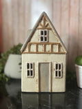 Tudor Style House Tea Light Holder
