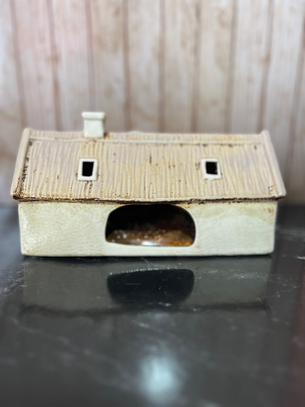 The Plough Pub Ceramic Tea Light Holder