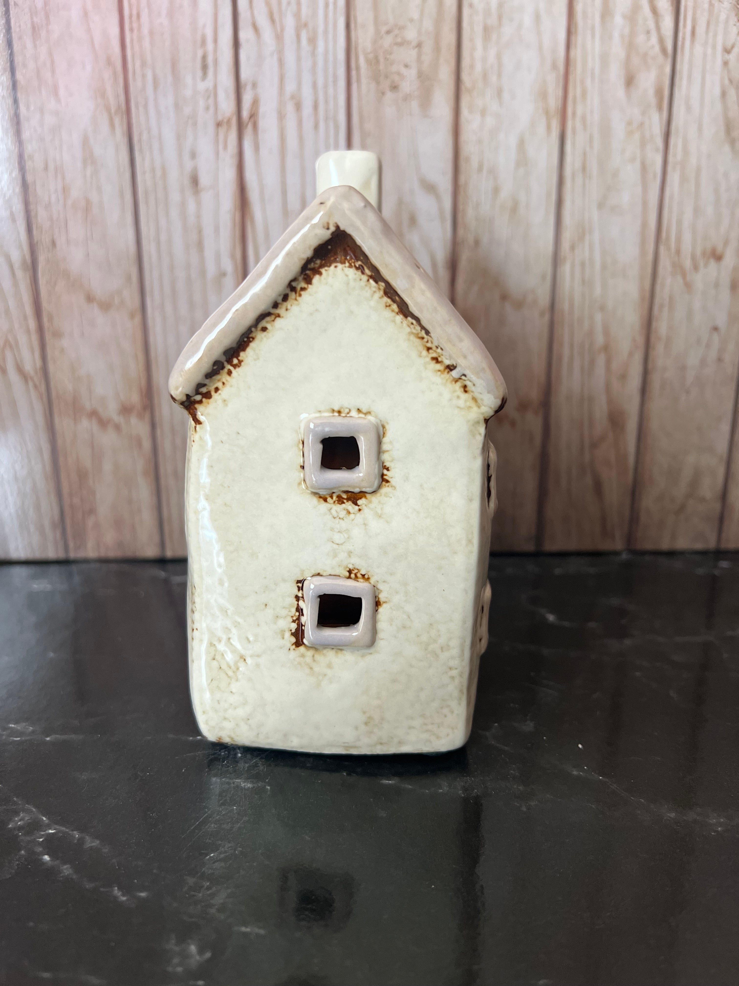 Double Croft House Ceramic Tea Light Holder