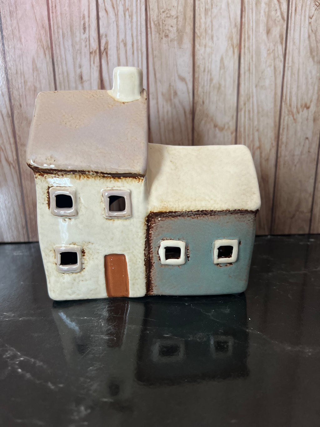 Double Croft House Ceramic Tea Light Holder