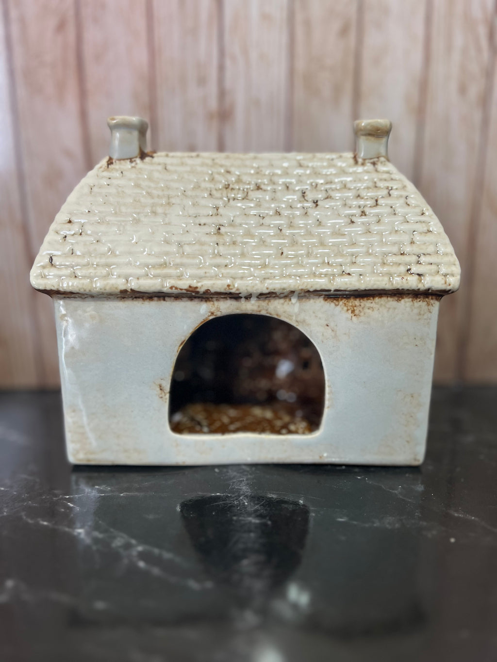 Royal Oak Pub Ceramic Tea Light Holder