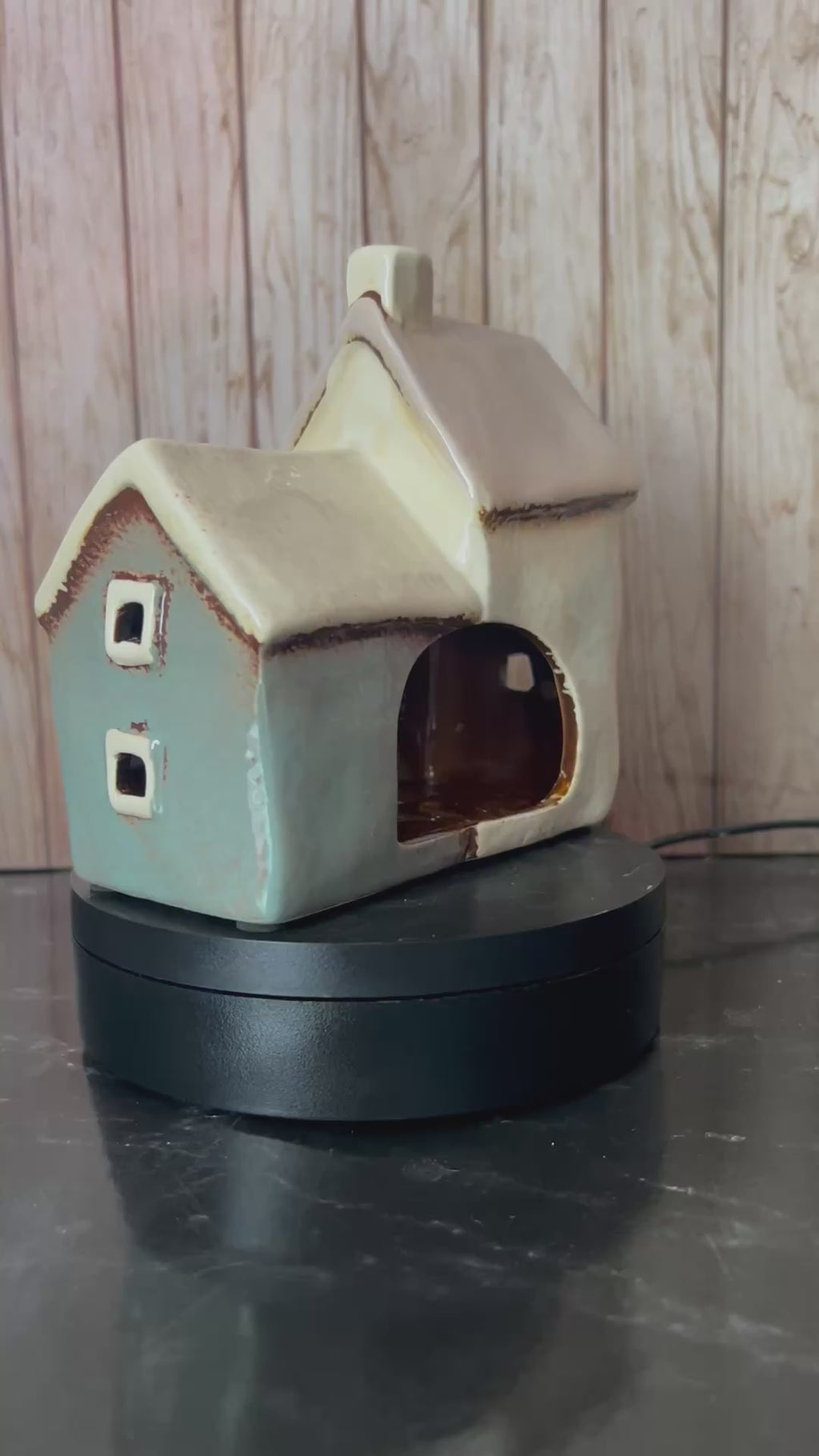 Double Croft House Ceramic Tea Light Holder